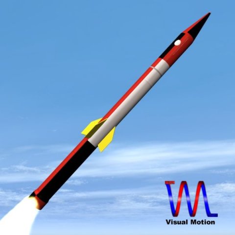israeli jericho i ballistic missile 3D Model .c4d .max .obj .3ds .fbx .stl .blend 
