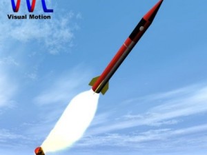 israeli jericho i ballistic missile 3D Model