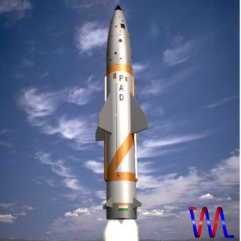 drdo pad interceptor missile 3D-Modell .c4d .max .obj .3ds .fbx .stl .blend 