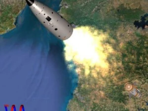 drdo pad interceptor missile 3D Model