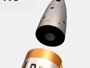 drdo pad interceptor missile 3D-Modell