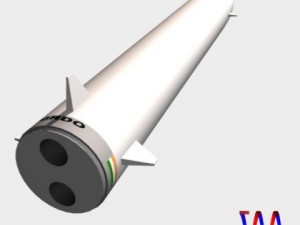 drdo prithv iii srbm missile 3D Model
