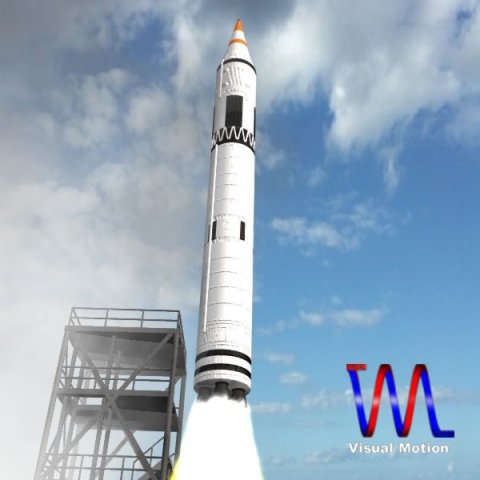 chinese css4 icbm missile 3D Модель .c4d .max .obj .3ds .fbx .stl .blend 