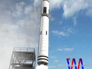 chinese css4 icbm missile 3D Model