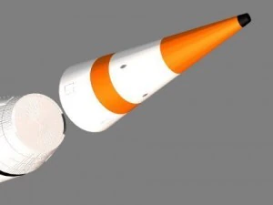 chinese css4 icbm missile 3D Model