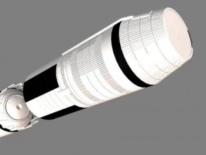 chinese css4 icbm missile 3D Model