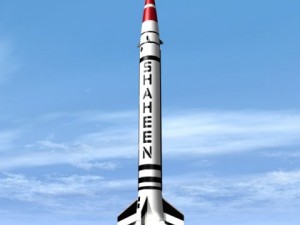 pakistan hatfiv shaheen 1 srbm missile 3D Model