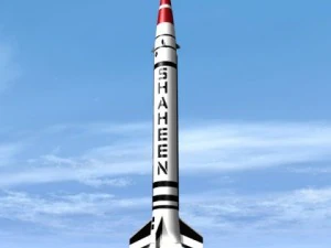 パキスタン ハトフィフ シャヒーン 1 srbm ミサイル 3Dモデル