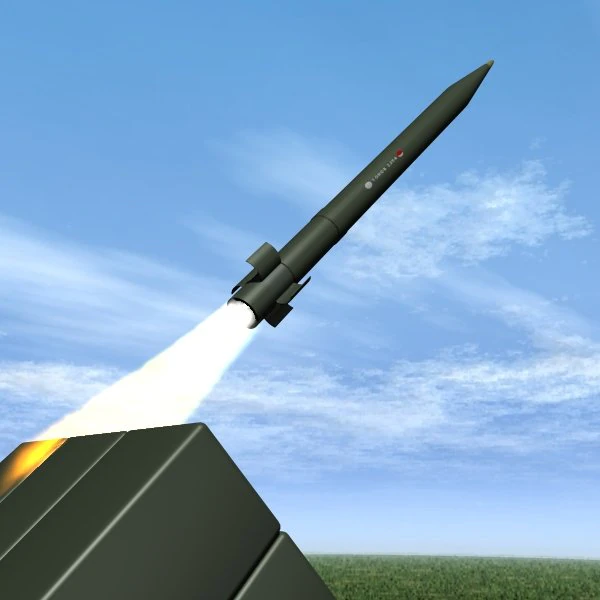 missile turkey toros 230 ar 3D Model .c4d .max .obj .3ds .fbx .stl .blend