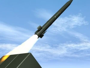 ракета Турция Торос 230 АР 3D Модель