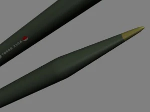 missile turkey toros 230 ar 3D Model