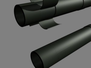 missile turkey toros 230 ar Modello 3D