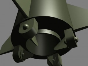 russian ss26 srbm missile 3D Модель