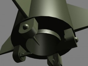 russian ss26 srbm missile 3D Модель