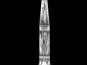 russian ss26 srbm missile 3D Модель