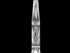 russian ss26 srbm missile 3D Model