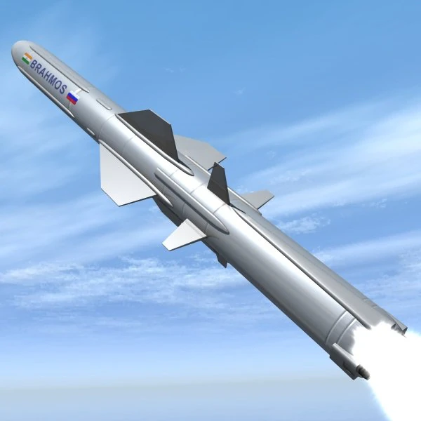 drdo brahmos llcm missile 3D Model .c4d .max .obj .3ds .fbx .stl .blend 