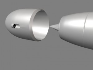 drdo brahmos alcm missile 3D मॉडल