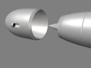 drdo brahmos alcm missile 3D Model
