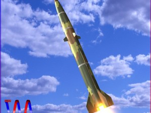 chinese css7 missile Modèle 3D