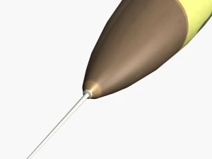 중국 CSS7 미사일 3D 모델