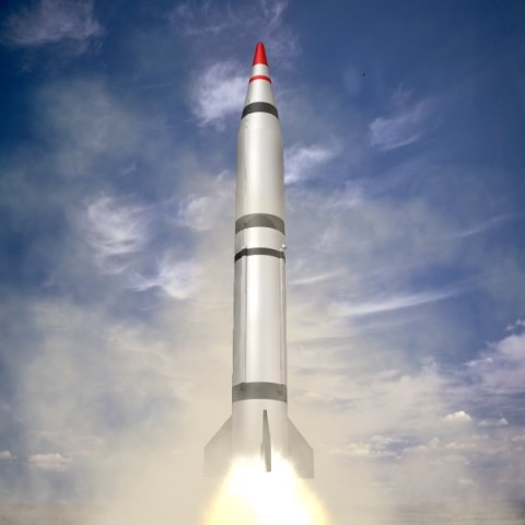 chinese css2 irbm missile 3D Model .c4d .max .obj .3ds .fbx .stl .blend 