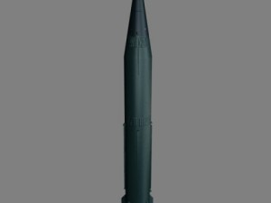 chinese css2 irbm missile 3D Model