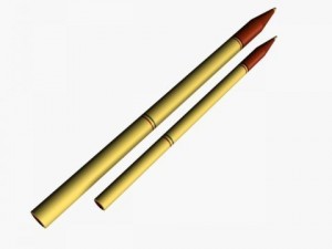 iranian missile fadjr 3  fadjr 5 ar 3D Модель