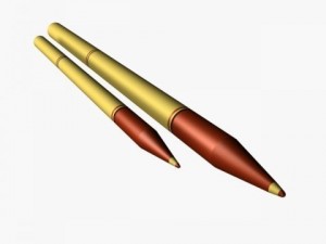 iranian missile fadjr 3  fadjr 5 ar 3D Модель