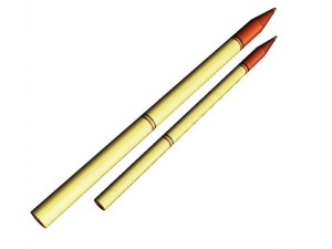 iranian missile fadjr 3  fadjr 5 ar 3D Модель