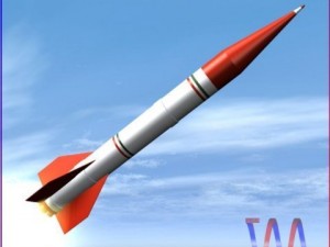 iranian shahin ii ar missile 3D-Modell