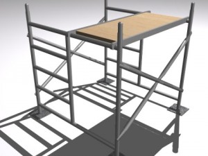 scaffolding 1 3D Model
