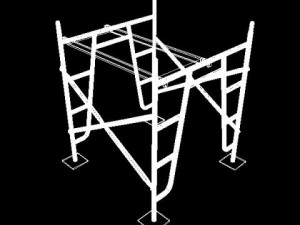 scaffolding 2 3D Model