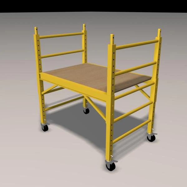 scaffolding 3 3D Model .c4d .max .obj .3ds .fbx .stl .blend 