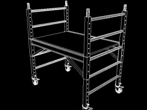 scaffolding 3 Model 3D