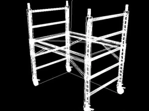 scaffolding 3 3D Model