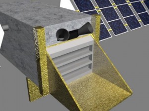 stss satellite Modèle 3D