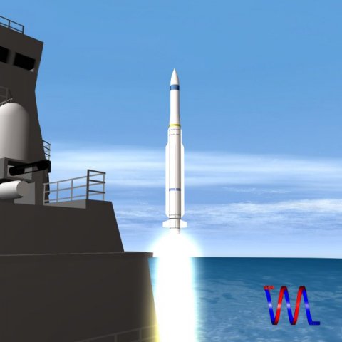 usa rim162 essm missile 3D मॉडल .c4d .max .obj .3ds .fbx .stl .blend 