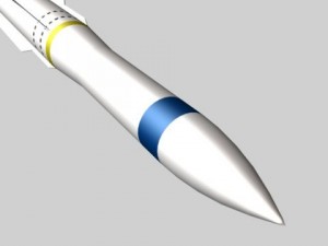 usa rim162 essm missile 3D मॉडल