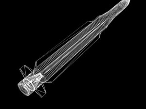 usa rim162 essm missile 3D मॉडल