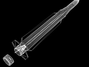 usa rim162 essm missile 3D मॉडल
