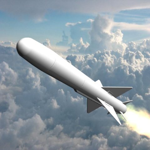 japanese asm1 missile Modelo 3D .c4d .max .obj .3ds .fbx .stl .blend 