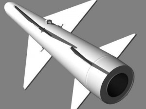 japanese asm1 missile Modelo 3D