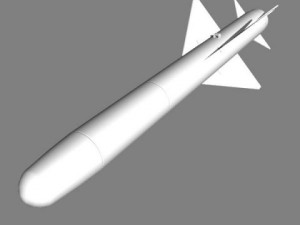 japanese asm1 missile Modelo 3D