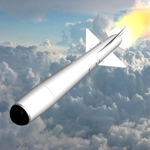 japanese asm2 missile 3D Model .c4d .max .obj .3ds .fbx .stl .blend 