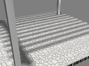 pergola 9 freestanding 3D Model