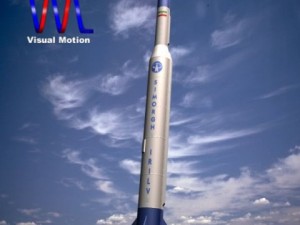iranian simorgh3 irilv rocket 3D Model