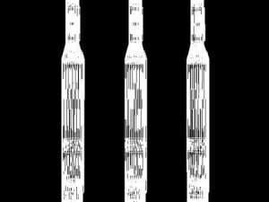 iranian simorgh3 irilv rocket Modello 3D
