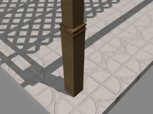 pergola11 freestanding 3D Model