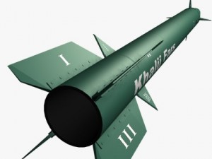 iranian khalij fars cruise missile Modelo 3D